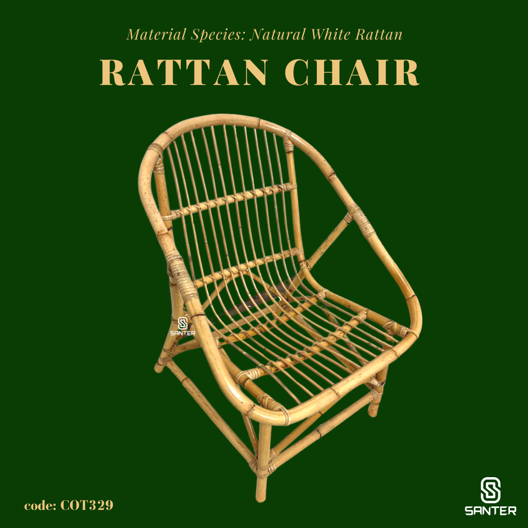 COT329. Natural Rattan Chair