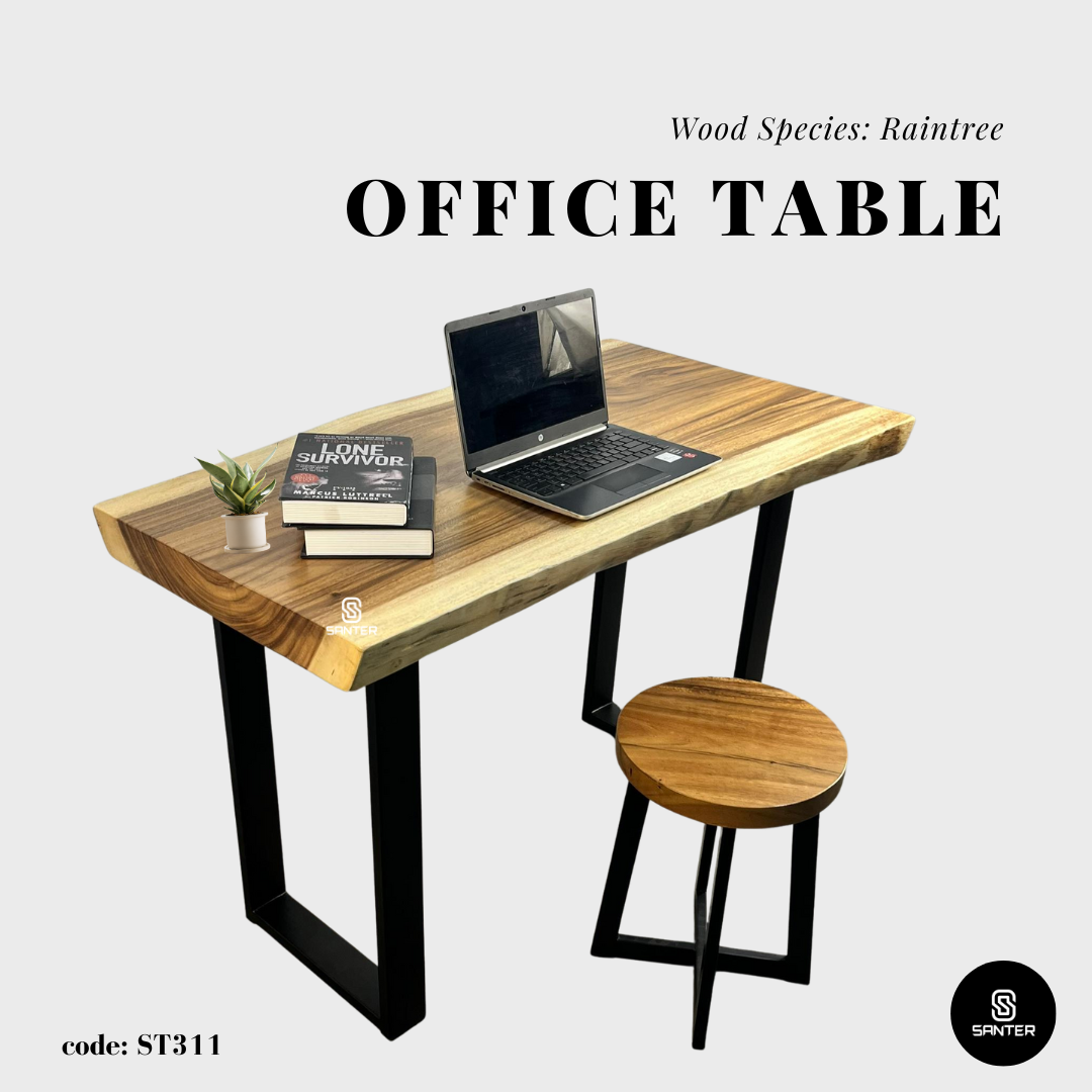 ST311. Raintree Solid Wood Office Table/ Study Table/ Tea Table/ Mini Dining Table / Working Desk