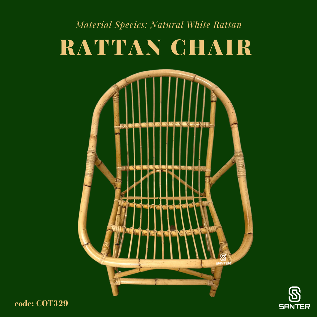 COT329. Natural Rattan Chair