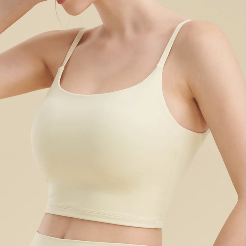 一體式細肩帶防震運動文胸