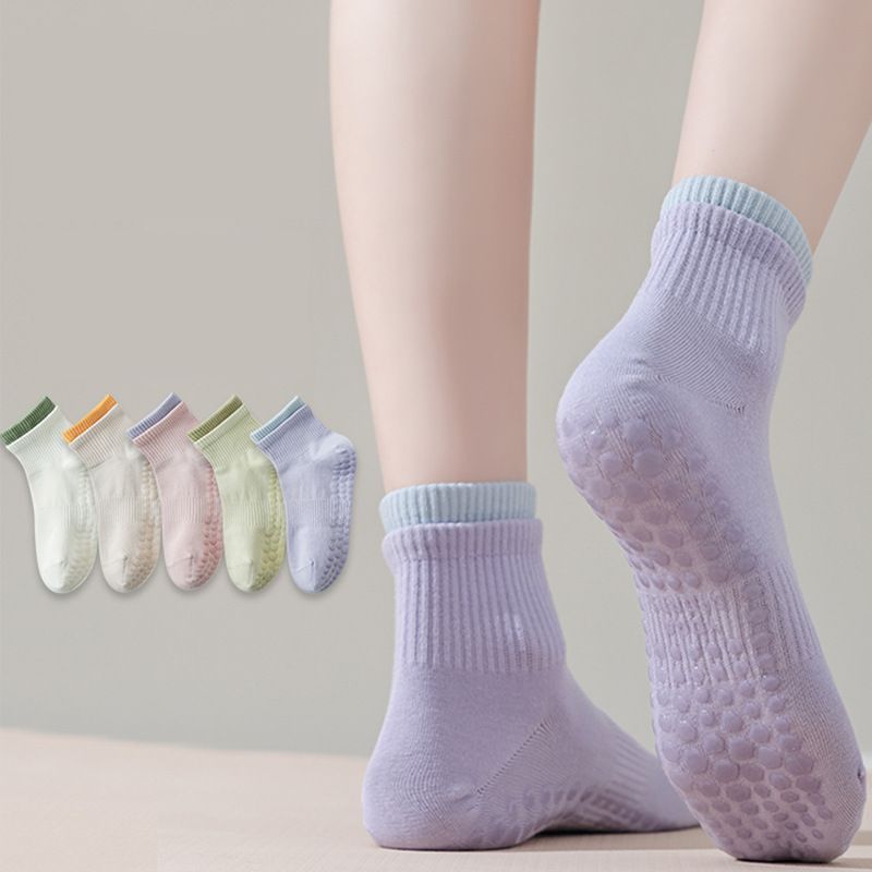 防滑矽膠短筒襪