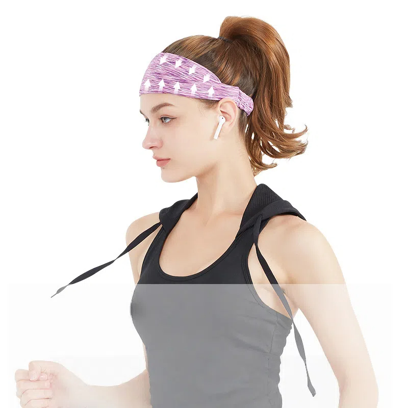 吸汗透氣戶外跑步健身瑜伽吸汗束髮帶