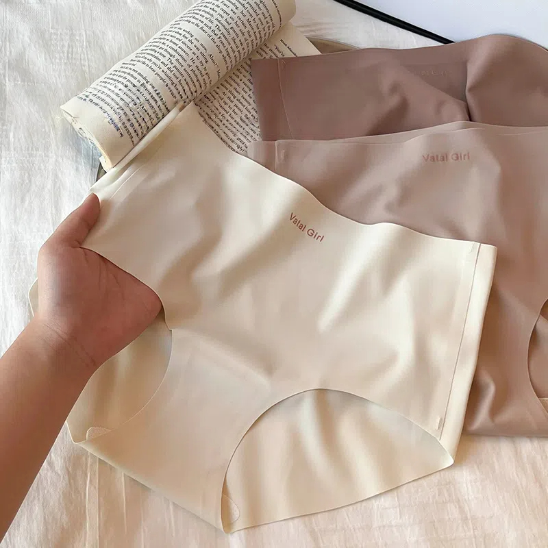 桑蠶絲抗菌襠透氣無痕不夾臀中腰內褲