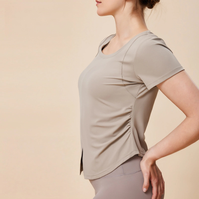 大碼顯瘦窄肩寬鬆透氣運動短袖
