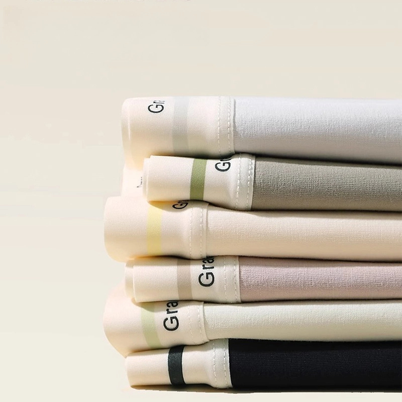 無痕舒適透氣中高腰包臀純棉三角內褲