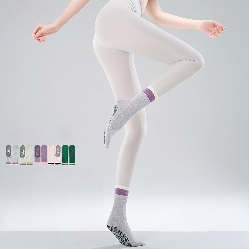 雙層吸汗防滑透氣舒適中筒襪