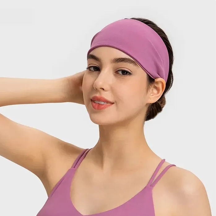 裸感親覅高彈吸汗髮帶