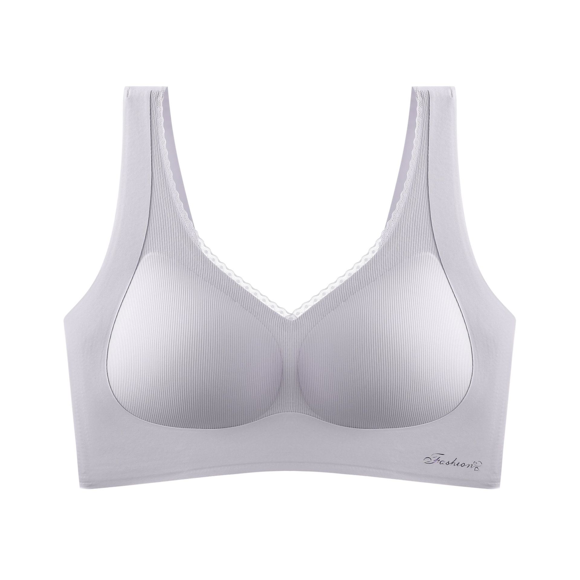 提拉無痕無鋼圈舒適抗菌收副乳防下垂美背文胸