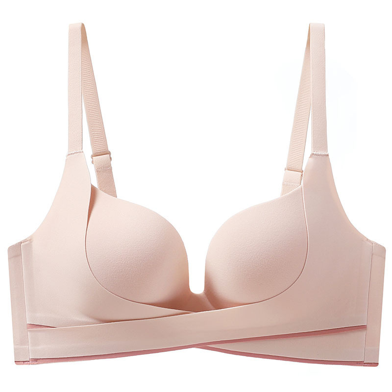 提拉小胸聚攏顯大無鋼圈收副乳防下垂調整型文胸