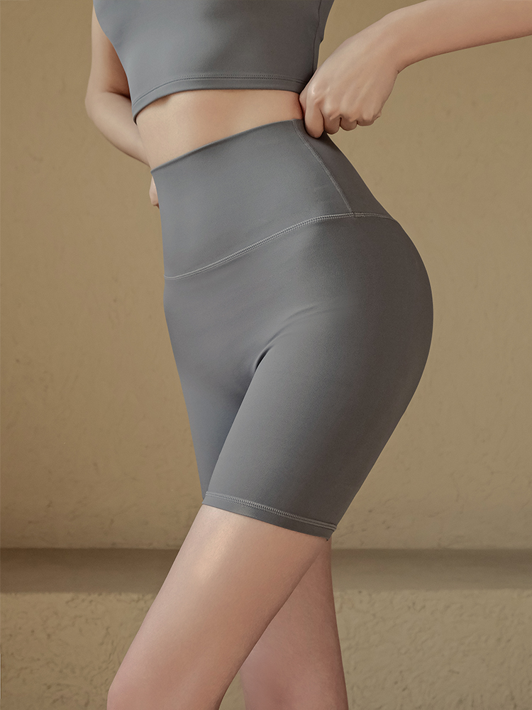 緊身高腰提臀瑜伽四分褲
