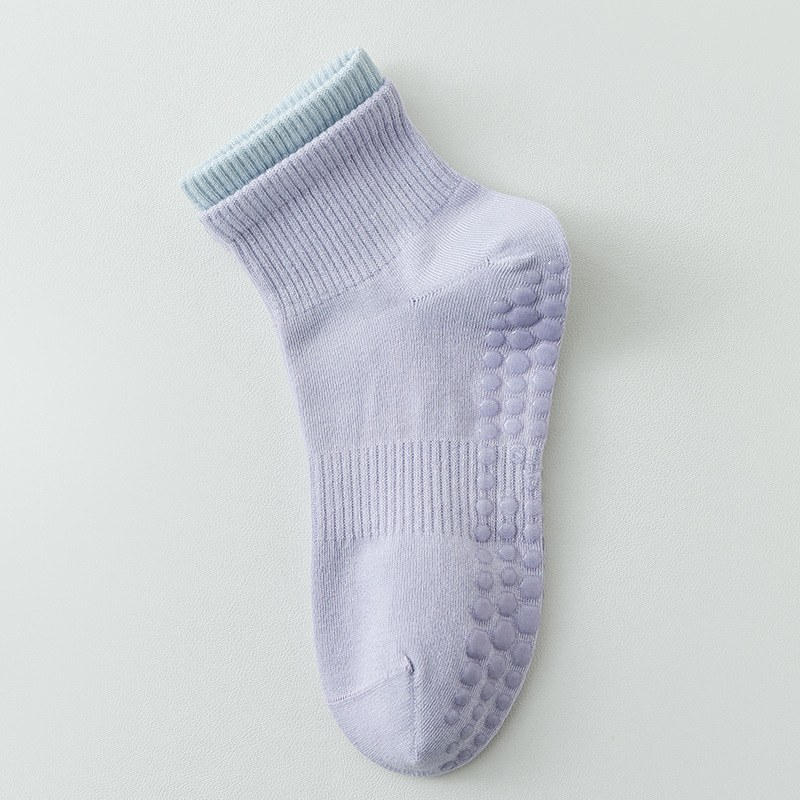 防滑矽膠短筒襪