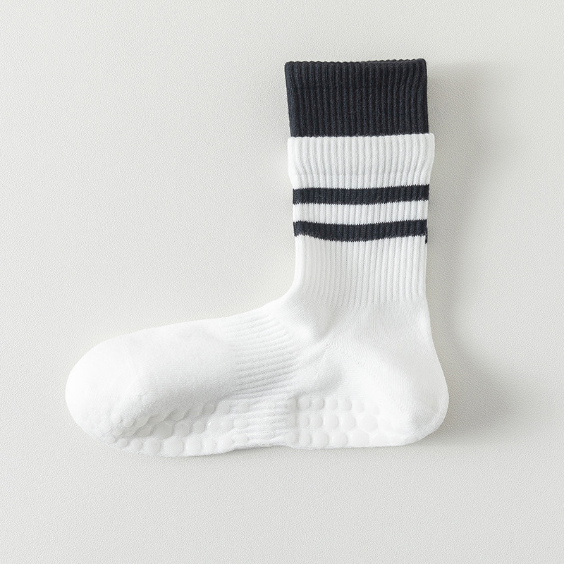 棉質吸汗防滑矽膠瑜伽襪