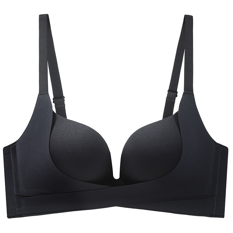 提拉小胸聚攏顯大無鋼圈收副乳防下垂調整型文胸