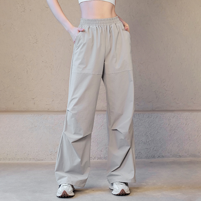 秋冬季三防直筒高腰工裝褲