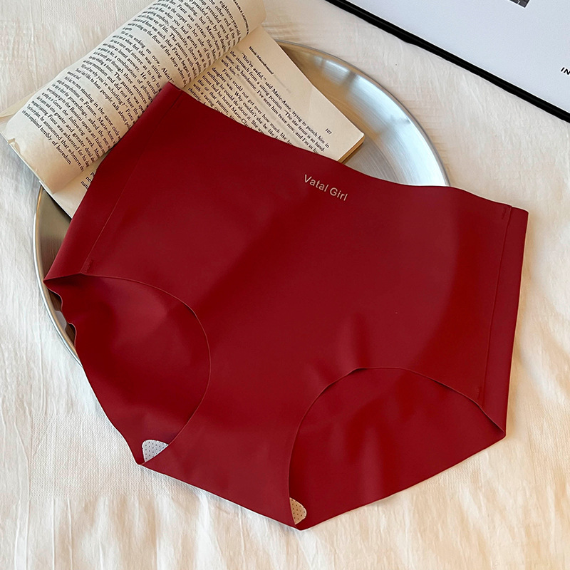 桑蠶絲抗菌襠透氣無痕不夾臀中腰內褲