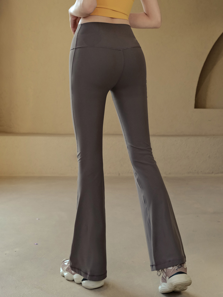 高腰提臀顯痩喇叭褲