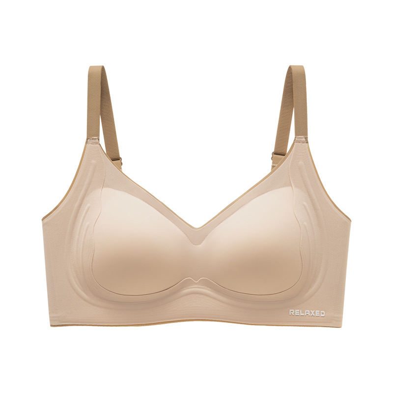 軟支撐全固定杯無痕透氣小胸聚攏自然提拉防下垂文胸