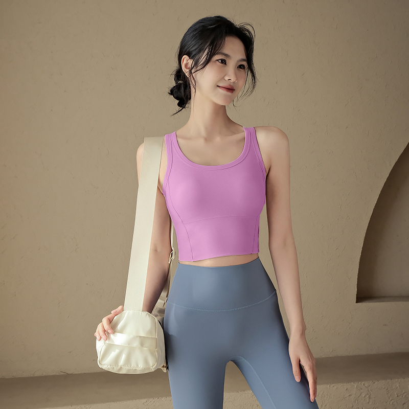 一體式防震聚攏健身文胸