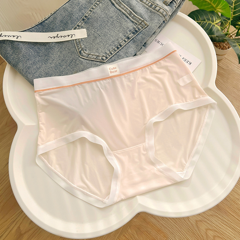 無痕冰絲薄款速乾面膜內褲