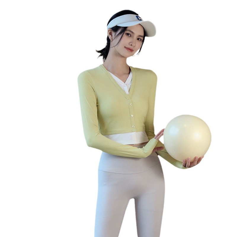 修身顯瘦假兩件長袖