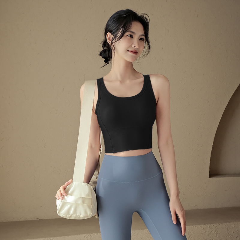 一體式防震聚攏健身文胸