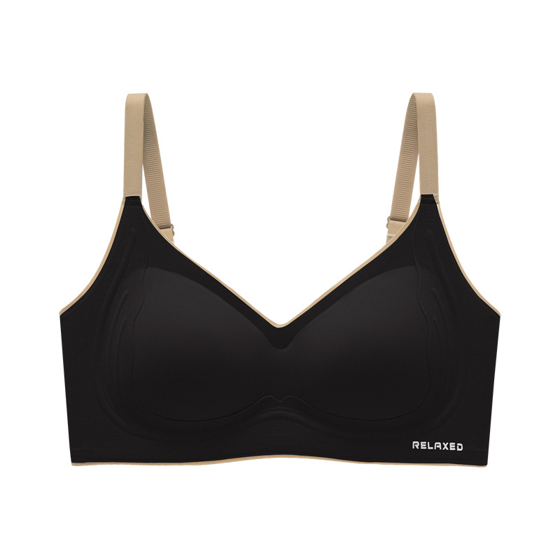 軟支撐全固定杯無痕透氣小胸聚攏自然提拉防下垂文胸