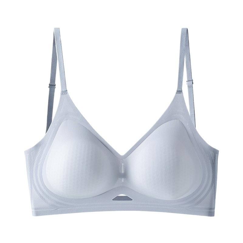 無痕聚攏上托透氣厚杯無鋼圈半固定美背文胸