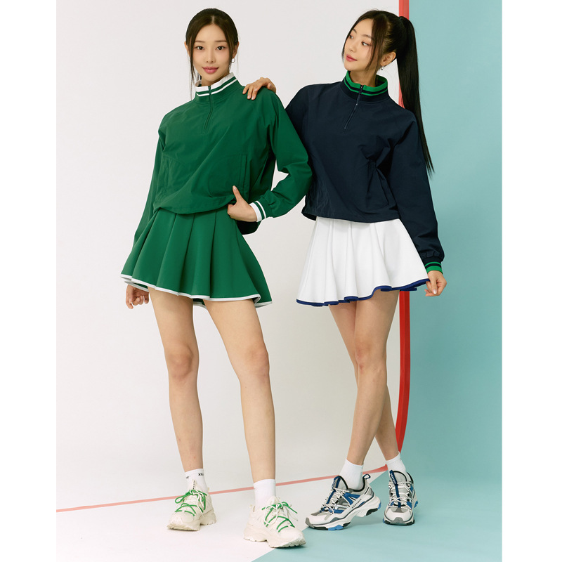 學院風衛衣短裙網球服套裝