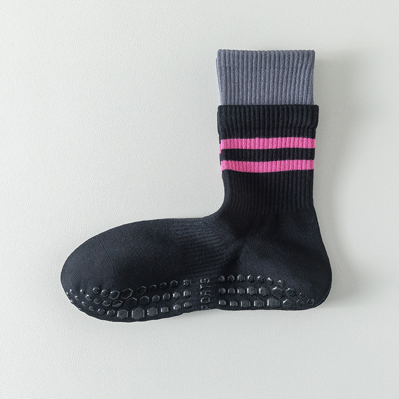 棉質吸汗防滑矽膠瑜伽襪