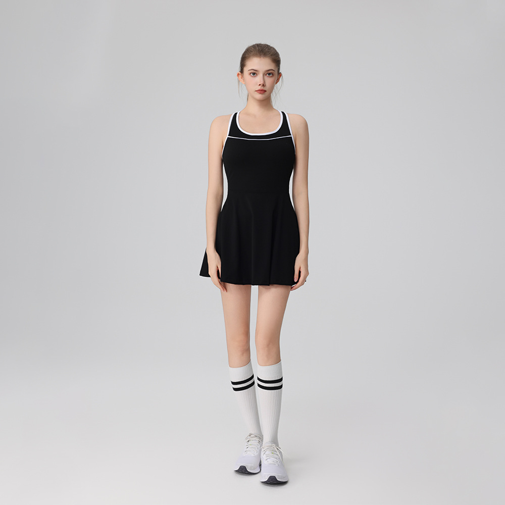 休閒顯瘦透氣高爾夫網球連衣裙