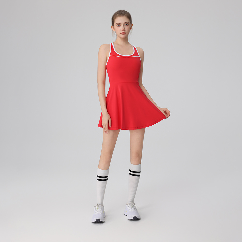 休閒顯瘦透氣高爾夫網球連衣裙