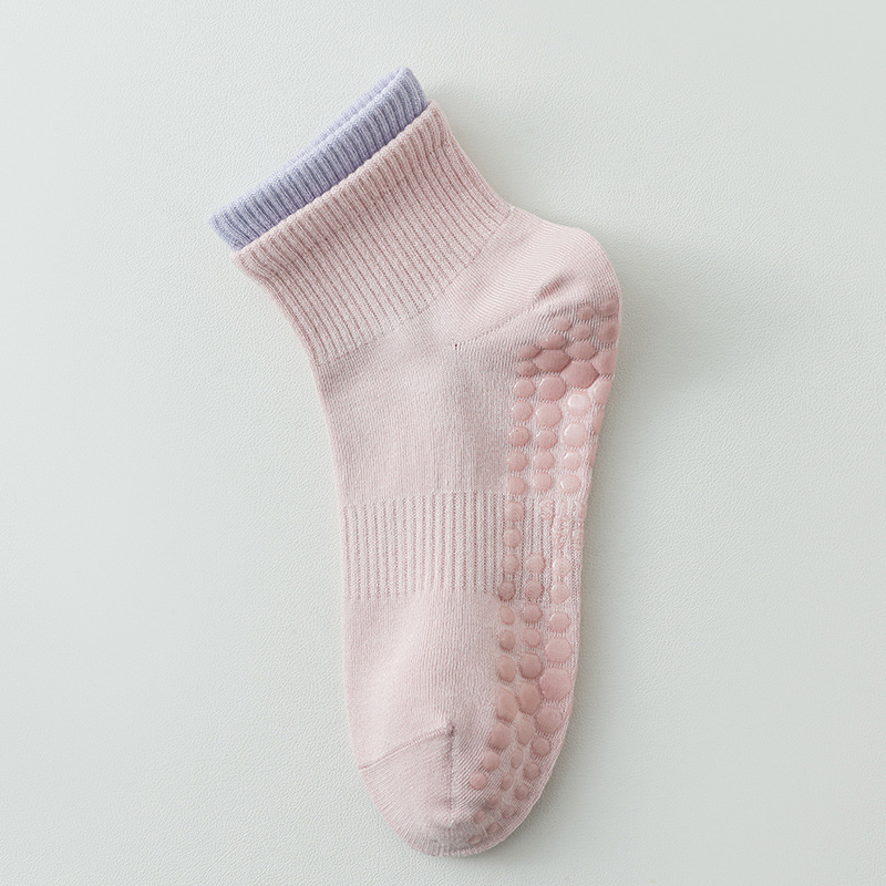 防滑矽膠短筒襪