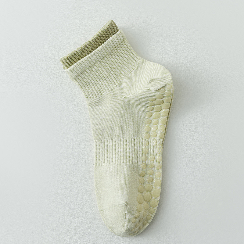 防滑矽膠短筒襪