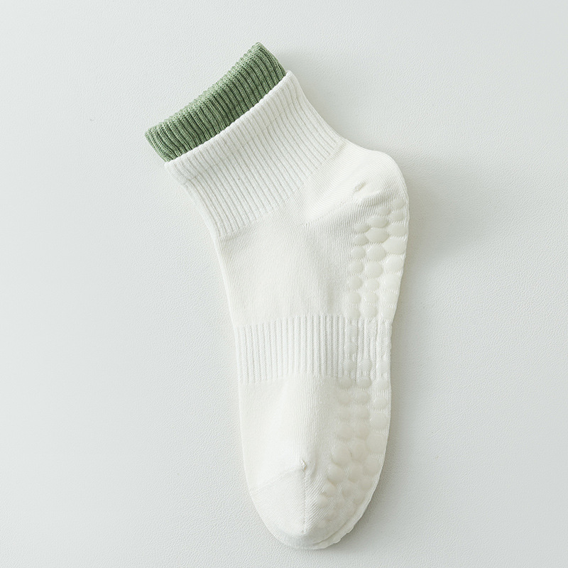 防滑矽膠短筒襪