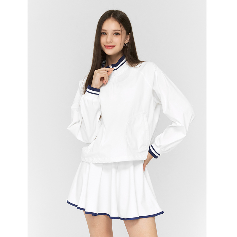 學院風衛衣短裙網球服套裝
