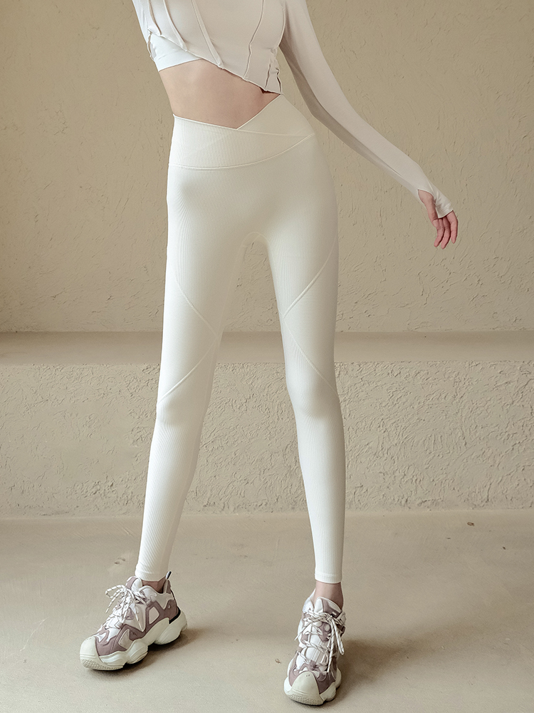 高腰提臀彈力運動訓練瑜伽緊身長褲