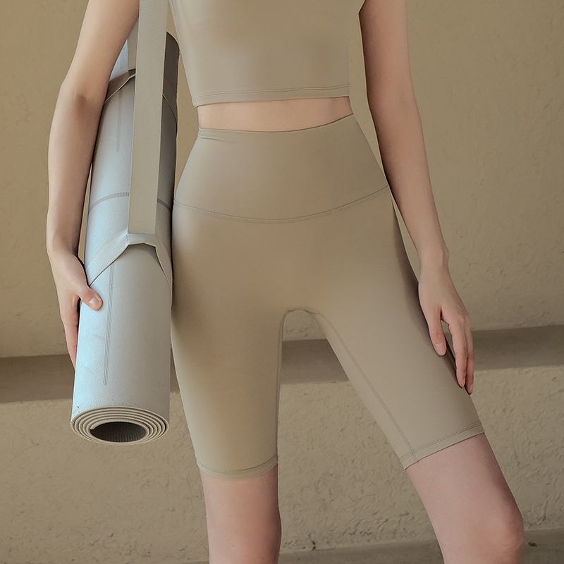 緊身速乾瑜伽五分褲