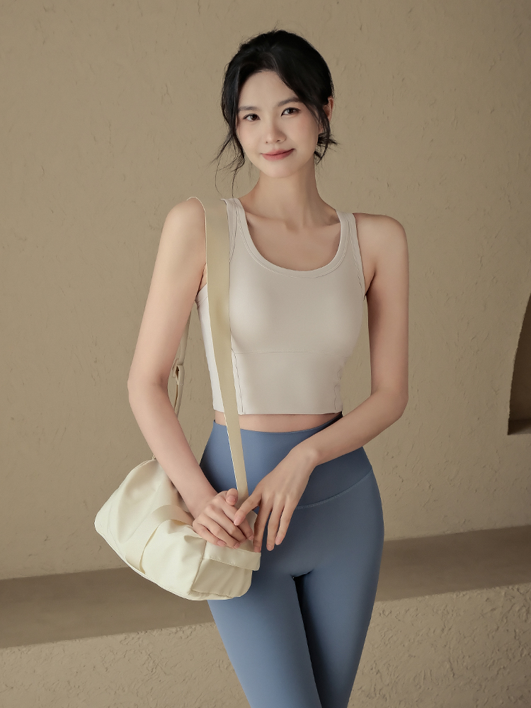 一體式防震聚攏健身文胸
