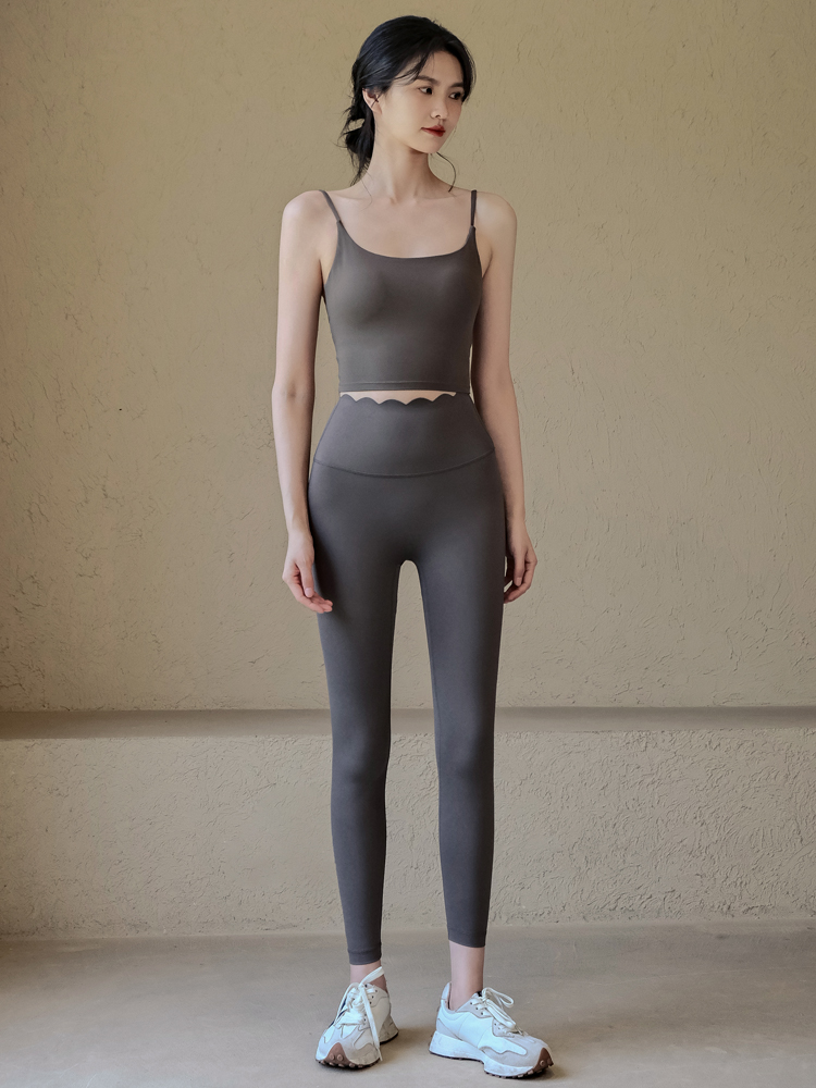 高腰提臀跑步訓練外穿瑜伽緊身長褲