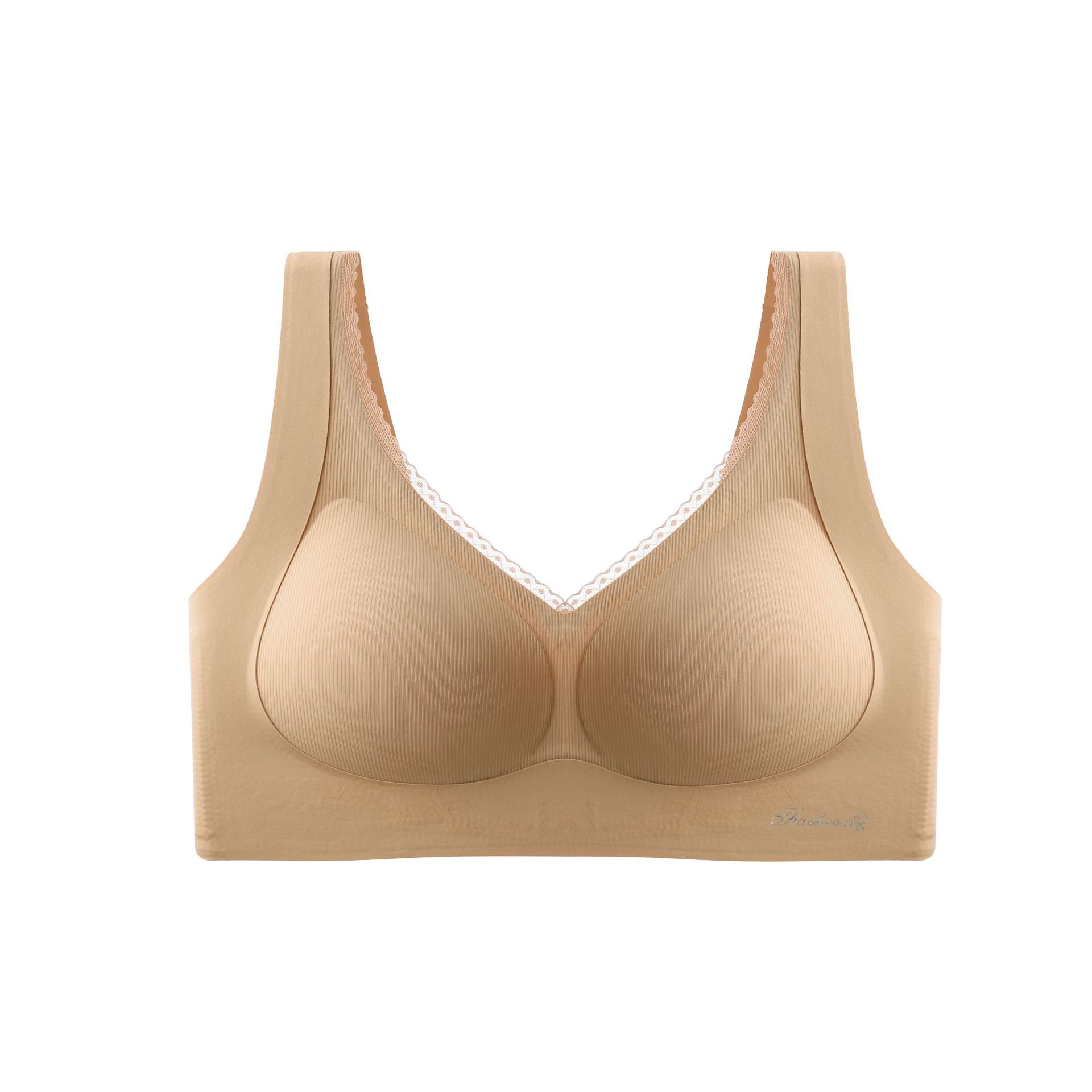 提拉無痕無鋼圈舒適抗菌收副乳防下垂美背文胸