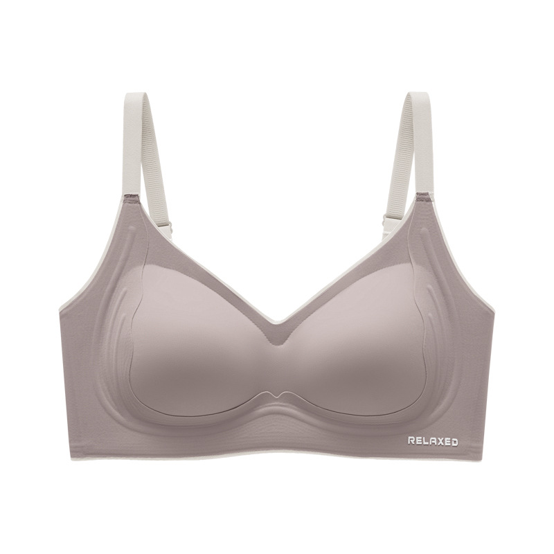 軟支撐全固定杯無痕透氣小胸聚攏自然提拉防下垂文胸