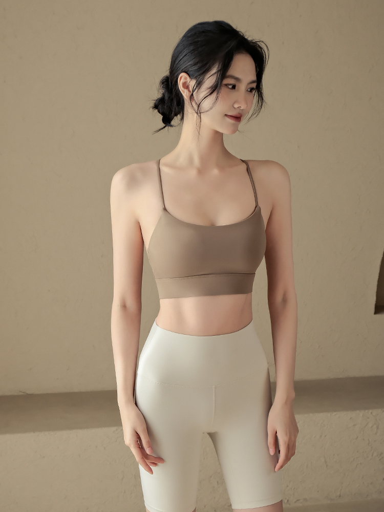 性感吊帶瑜伽健身背心