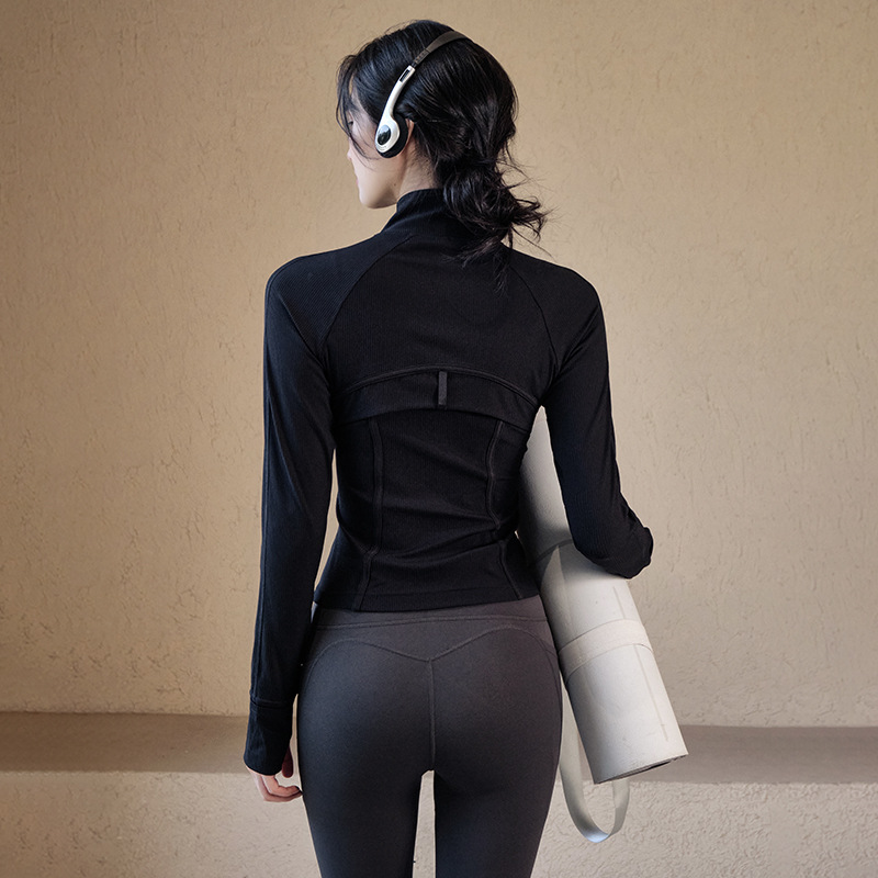 羅紋長袖戶外衣