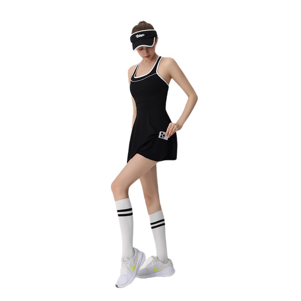 休閒顯瘦透氣高爾夫網球連衣裙