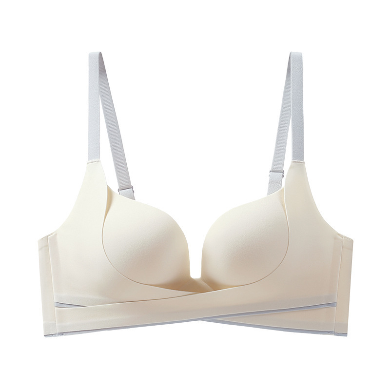 提拉小胸聚攏顯大無鋼圈收副乳防下垂調整型文胸