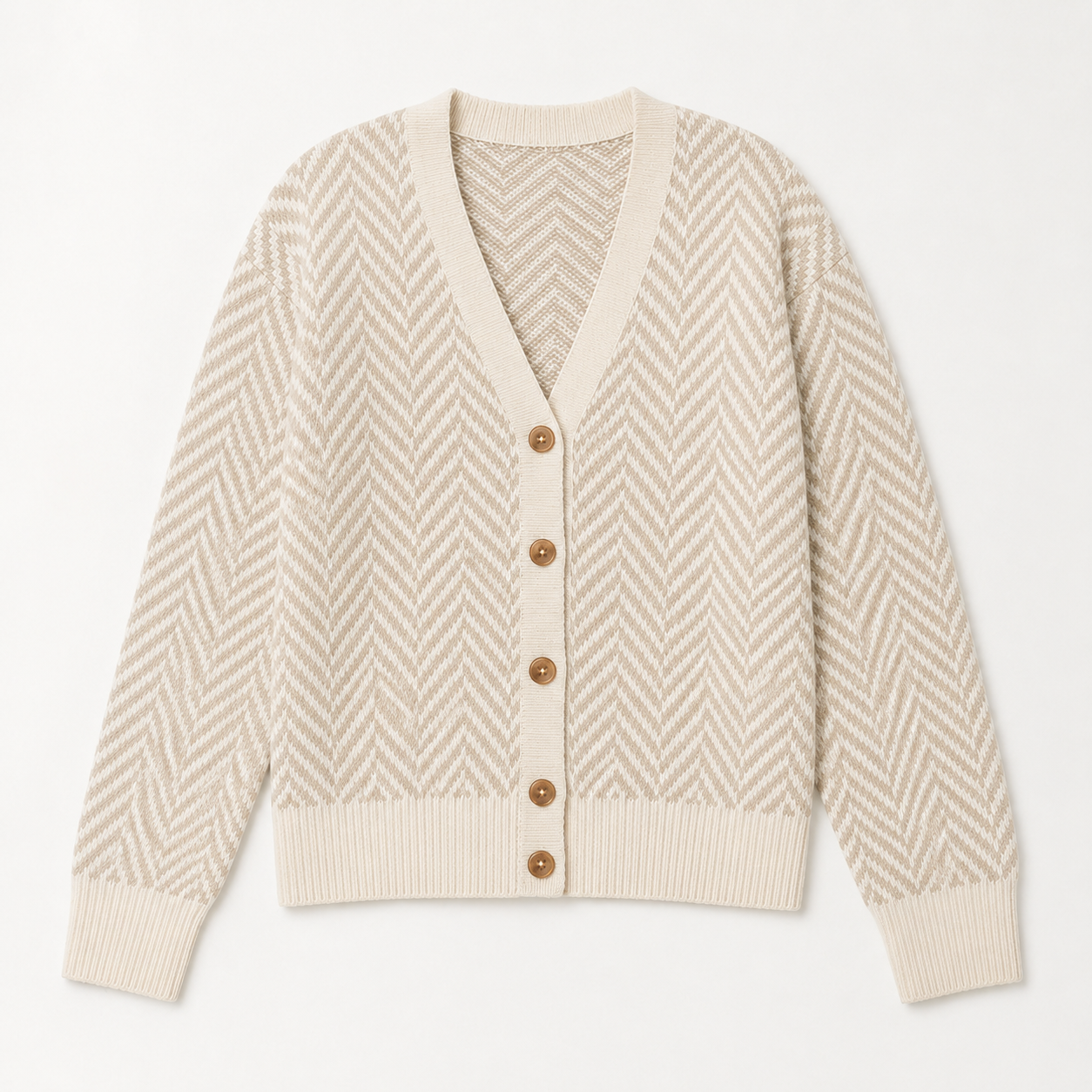 Willow Chevron Knit Cardigan