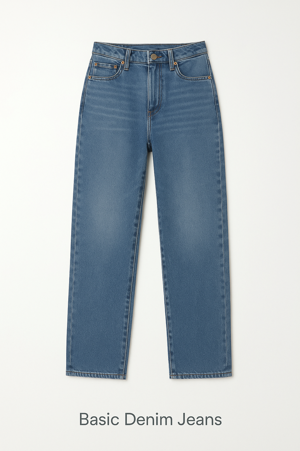 [C001] Basic Denim Jeans