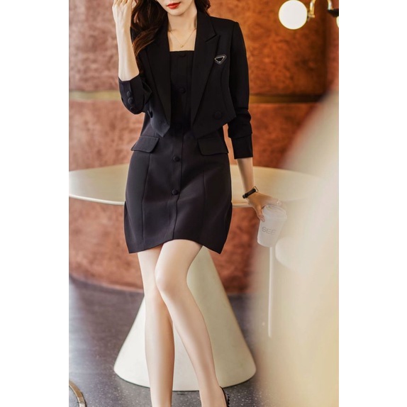 Long Sleeve Smart Casual Short Blazer (Retail)