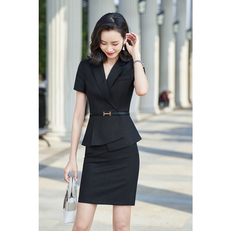 Short black suit outlet skirt