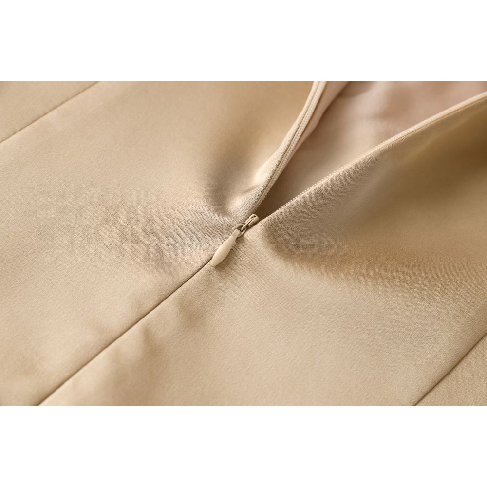 Half Flare Sleeve Lace Sequins Cheongsam (Made To Order)